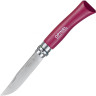 Нож Opinel №7, нержавеющая сталь, фиолетовая рукоятка 001427